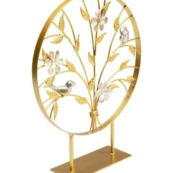Deko & Geschenkartikel-KARE Design Deko Objekt Singing Birds Gold 38Cm