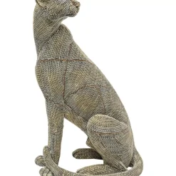 Deko & Geschenkartikel-KARE Design Deko Objekt Sitting Leopard Pearls 42