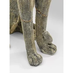 Deko & Geschenkartikel-KARE Design Deko Objekt Sitting Leopard Pearls 42