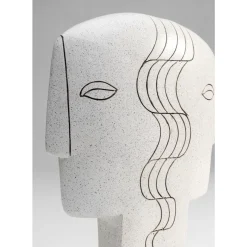 Deko & Geschenkartikel-KARE Design Deko Objekt Symmetric Face 28Cm