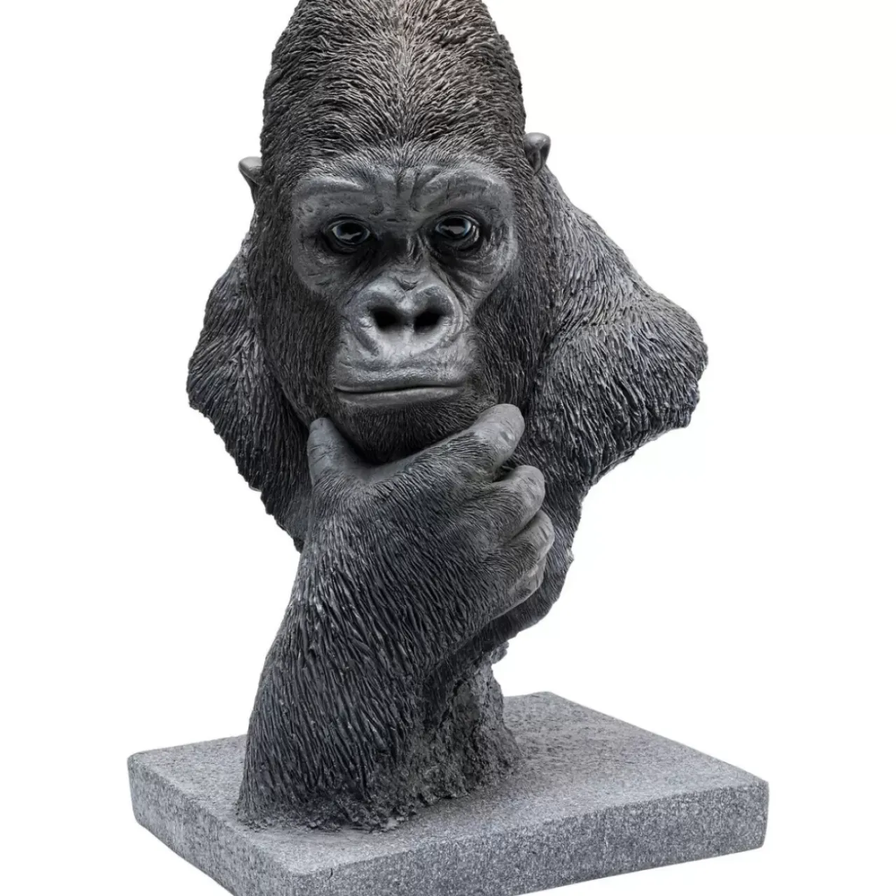 Deko & Geschenkartikel-KARE Design Deko Objekt Thinking Gorilla Head