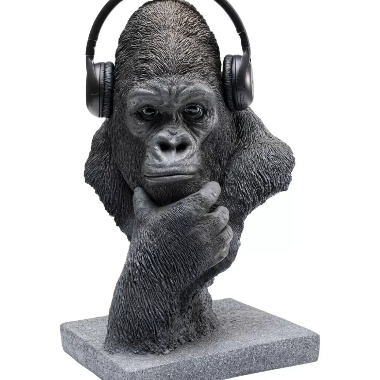 Deko & Geschenkartikel-KARE Design Deko Objekt Thinking Gorilla Head