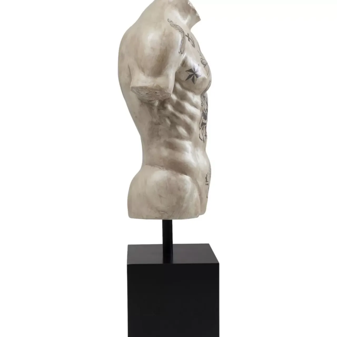 Deko & Geschenkartikel-KARE Design Deko Objekt Torso Tattoo