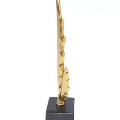 Deko & Geschenkartikel-KARE Design Deko Objekt Two Leaves Gold 9Cm