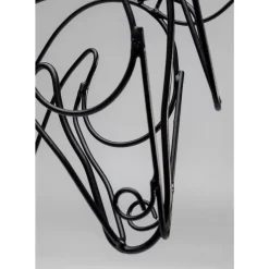Deko & Geschenkartikel-KARE Design Deko Objekt Wire Horse 51Cm