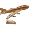 Deko & Geschenkartikel-KARE Design Deko Objekt Wood Plane 25Cm