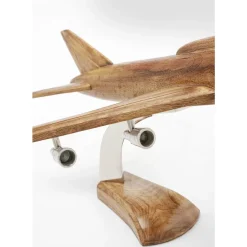 Deko & Geschenkartikel-KARE Design Deko Objekt Wood Plane 25Cm
