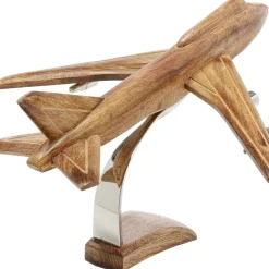 Deko & Geschenkartikel-KARE Design Deko Objekt Wood Plane 25Cm