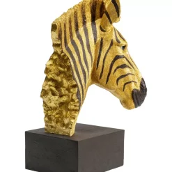 Deko & Geschenkartikel-KARE Design Deko Objekt Zebra Gold