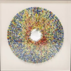 Bilder-KARE Design Deko Rahmen Colour Explosion 120X120Cm