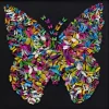 Bilder-KARE Design Deko Rahmen Farfalla 120X120Cm