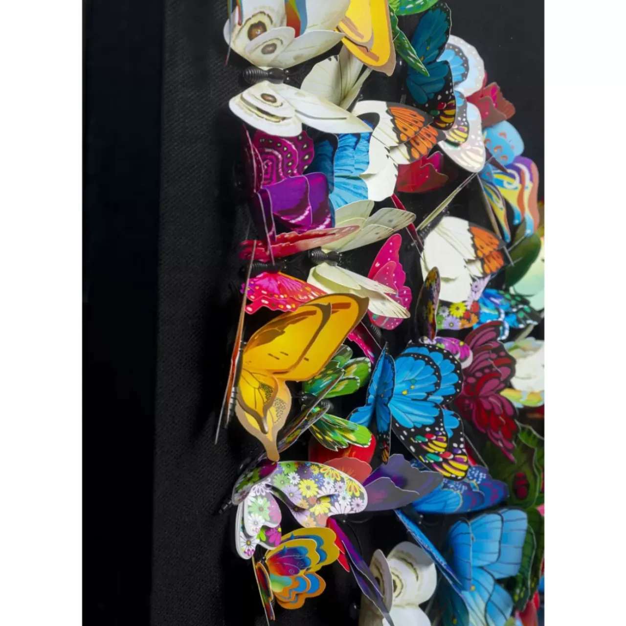 Bilder-KARE Design Deko Rahmen Farfalla 120X120Cm