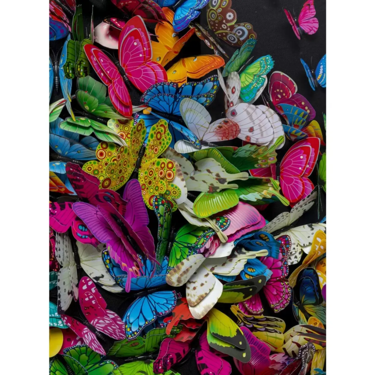 Bilder-KARE Design Deko Rahmen Farfalla 120X120Cm