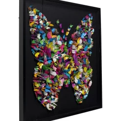 Bilder-KARE Design Deko Rahmen Farfalla 120X120Cm
