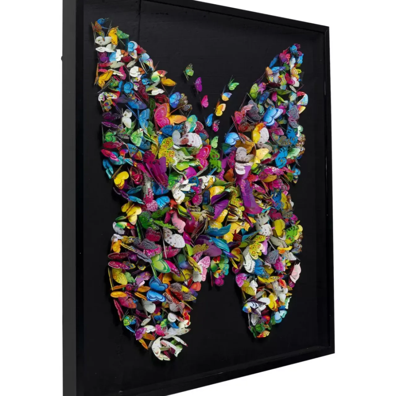 Bilder-KARE Design Deko Rahmen Farfalla 120X120Cm