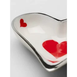 Deko & Geschenkartikel-KARE Design Deko Schale Hearts Card 15X13Cm