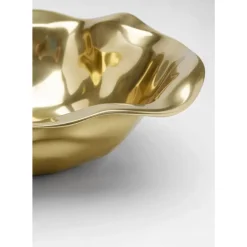 Deko & Geschenkartikel-KARE Design Deko Schale Jade Gold O30Cm