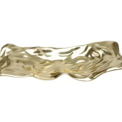 Deko & Geschenkartikel-KARE Design Deko Schale Jade Gold 48X22Cm