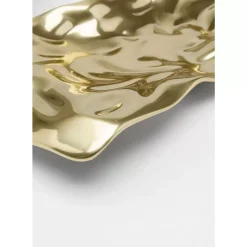 Deko & Geschenkartikel-KARE Design Deko Schale Jade Gold 48X22Cm