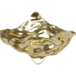 Deko & Geschenkartikel-KARE Design Deko Schale Jade Gold 31X29Cm