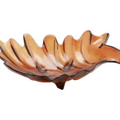 Deko & Geschenkartikel-KARE Design Deko Schale Leaf Rot 11Cm