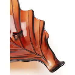 Deko & Geschenkartikel-KARE Design Deko Schale Leaf Rot 14Cm