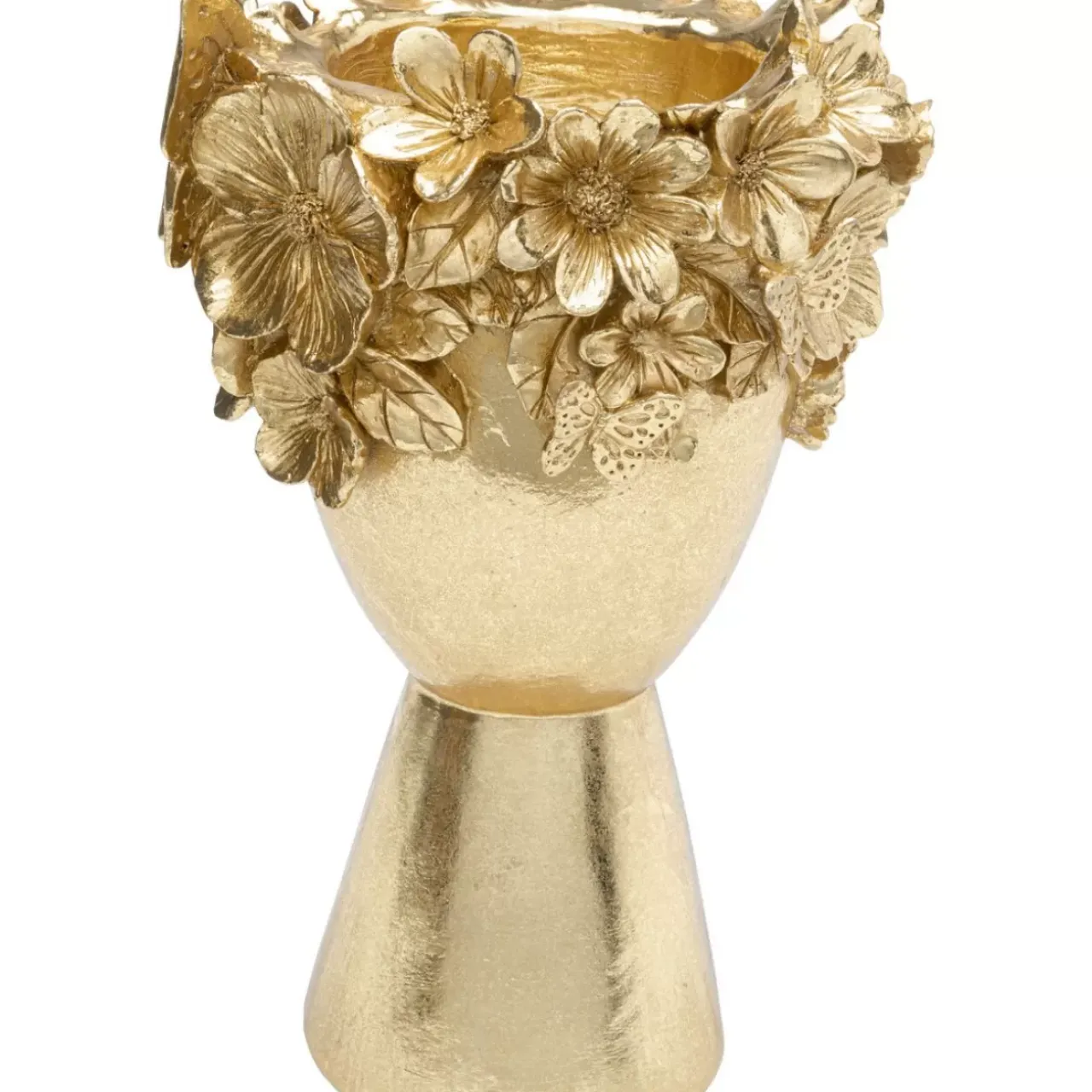 Vasen-KARE Design Deko Vase Flowercrown Gold 20Cm