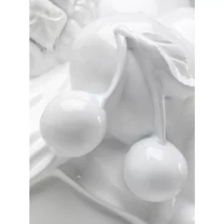 Vasen-KARE Design Deko Vase Fruity Weis 37Cm