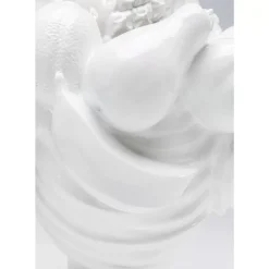 Vasen-KARE Design Deko Vase Fruity Weis 37Cm