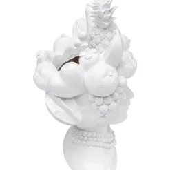 Vasen-KARE Design Deko Vase Fruity Weis 37Cm