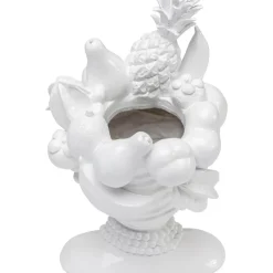 Vasen-KARE Design Deko Vase Fruity Weis 37Cm