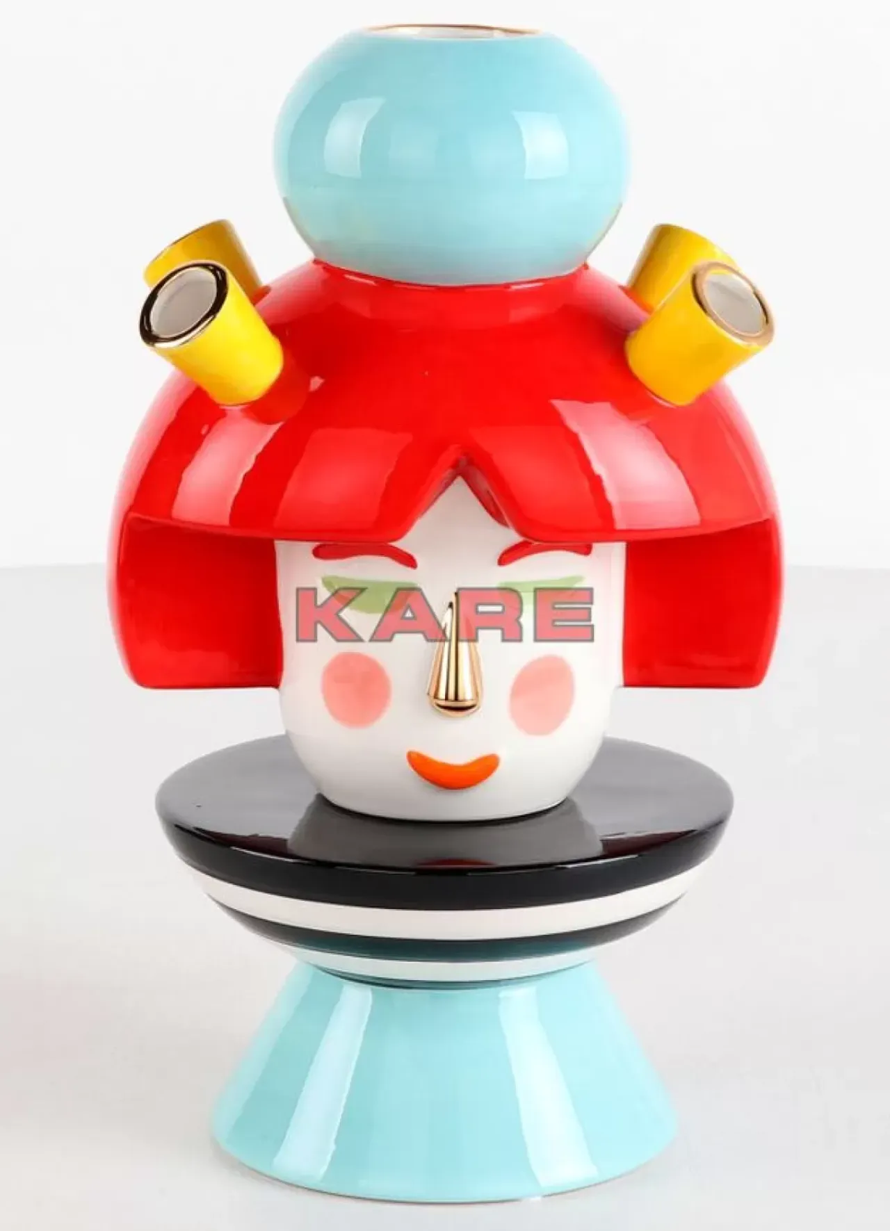 Vasen-KARE Design Deko Vase Puppet Girl 36Cm