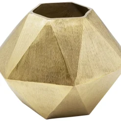 Vasen-KARE Design Deko Vase Sacramento Champagner Gold 24Cm