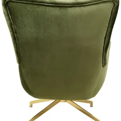 Sessel-KARE Design Drehsessel Bellissima Velvet Grun