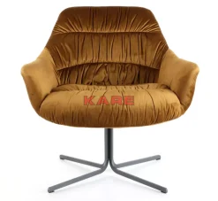 Sessel-KARE Design Drehsessel Bristol Gelb