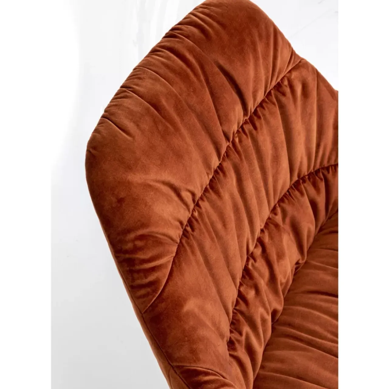 Sessel-KARE Design Drehsessel Bristol Rostrot