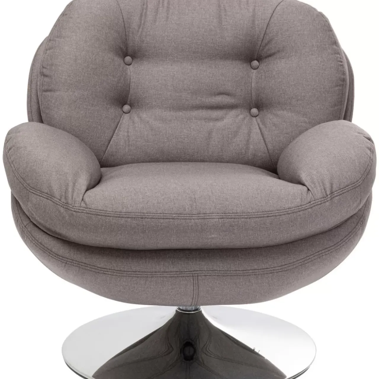 Sessel-KARE Design Drehsessel Cosy Grau