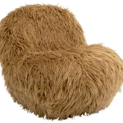 Sessel-KARE Design Drehsessel Fluffy Beige