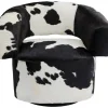 Sessel-KARE Design Drehsessel Maye Cow