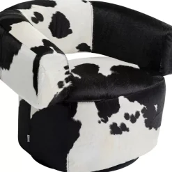 Sessel-KARE Design Drehsessel Maye Cow