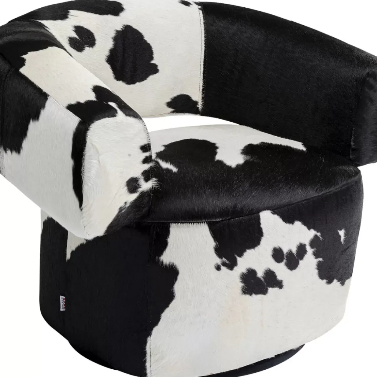 Sessel-KARE Design Drehsessel Maye Cow