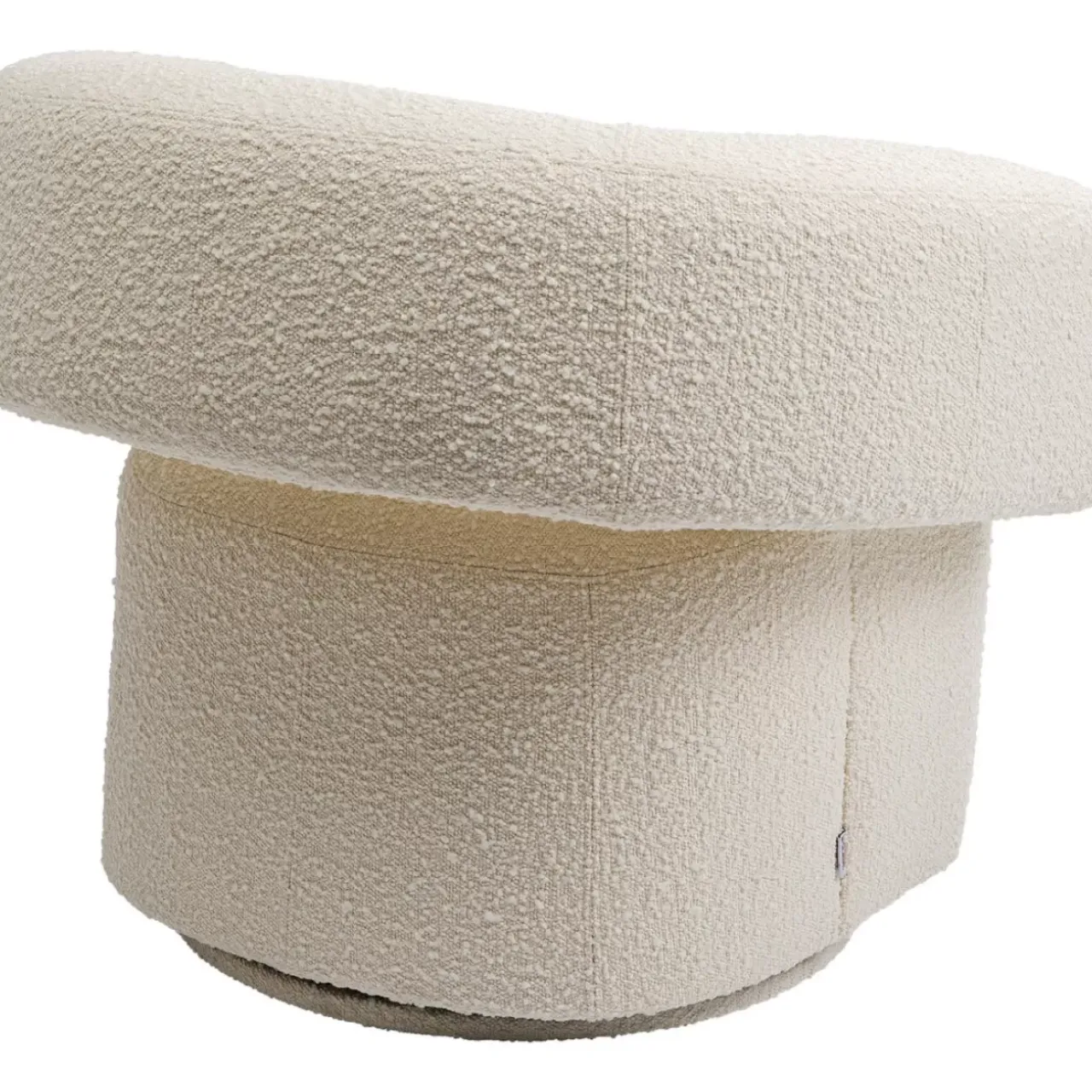 Sessel-KARE Design Drehsessel Maye Creme