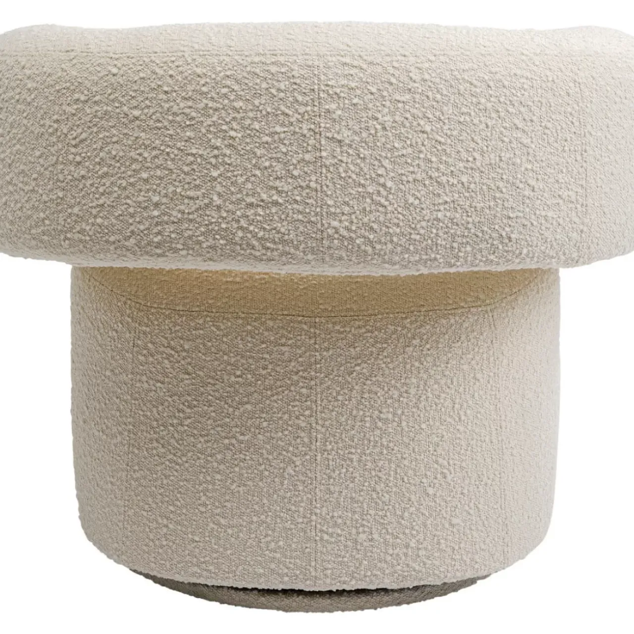 Sessel-KARE Design Drehsessel Maye Creme