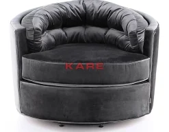 Sessel-KARE Design Drehsessel Music Hall Grau