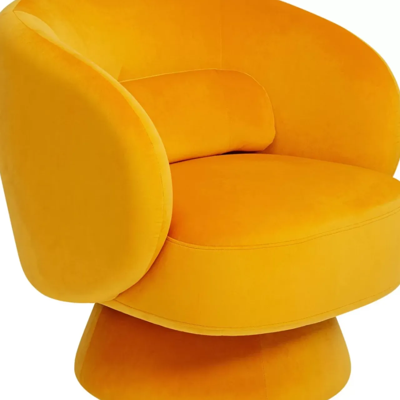 Sessel-KARE Design Drehsessel Orion Gelb