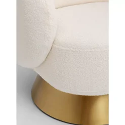 Sessel-KARE Design Drehsessel Orion Weis