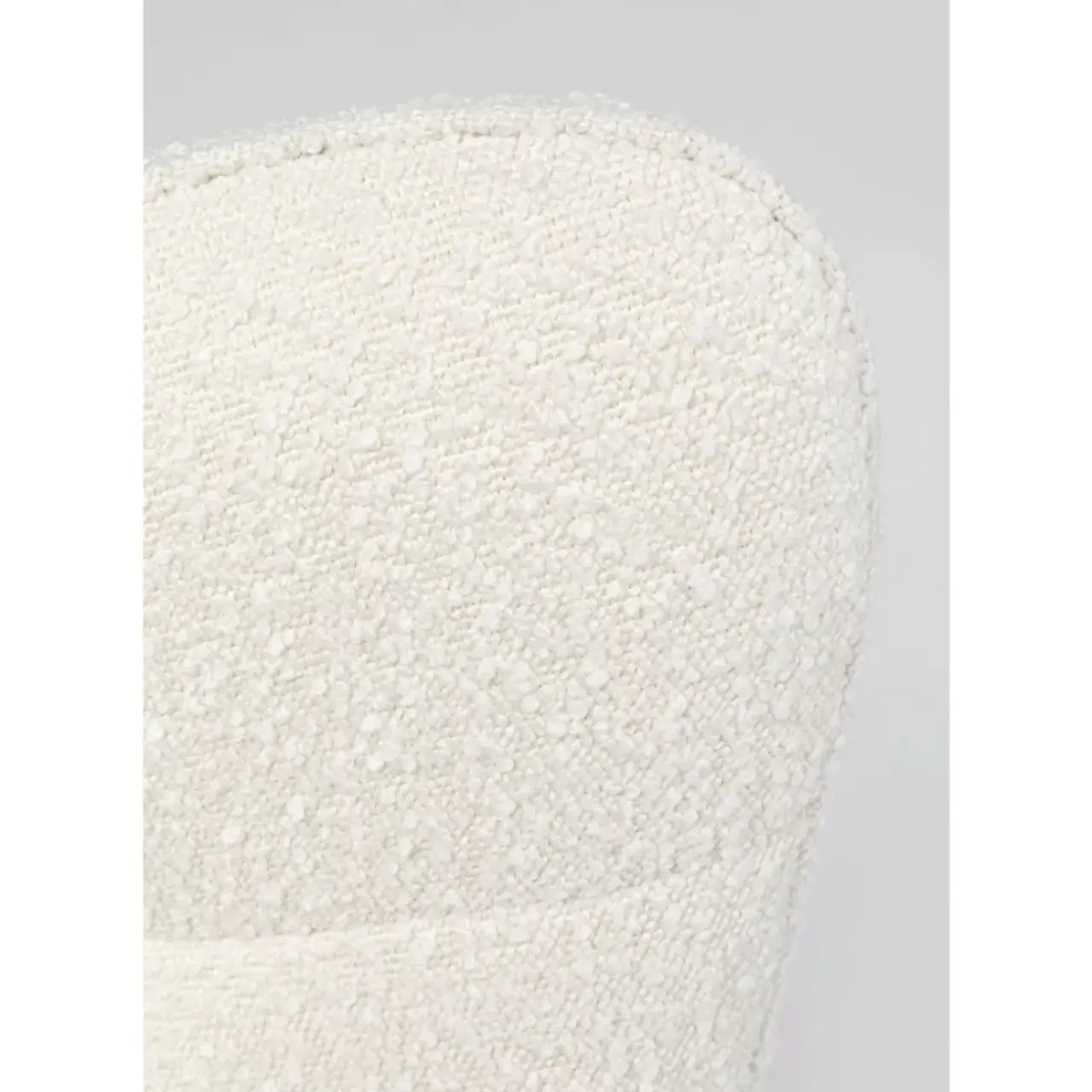 Sessel-KARE Design Drehsessel Oscar Boucle Creme