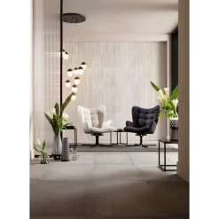 Sessel-KARE Design Drehsessel Oscar Velvet Schwarz