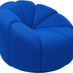 Sessel-KARE Design Drehsessel Peppo Lounge Blau