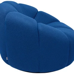 Sessel-KARE Design Drehsessel Peppo Lounge Blau